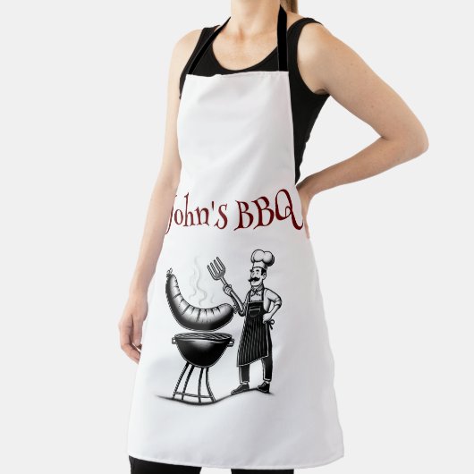 Customizable BBQ Master Chef  Schort (Insitu)