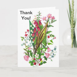 Customizable Bedankkaart