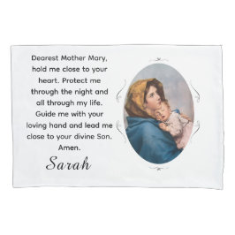Customizable Blessed Mother Kussensloop
