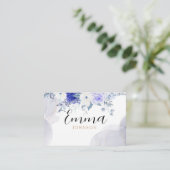 Customizable business card, feminine business card visitekaartje (Staand voorkant)