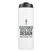  Customizable Business Corporate Modern Minimalist Thermosbeker (Voorkant)