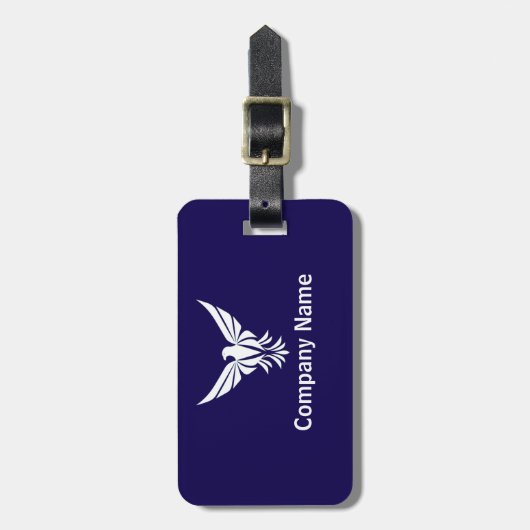 Customizable Business ID Tag Bagagelabel (Voorkant verticaal)