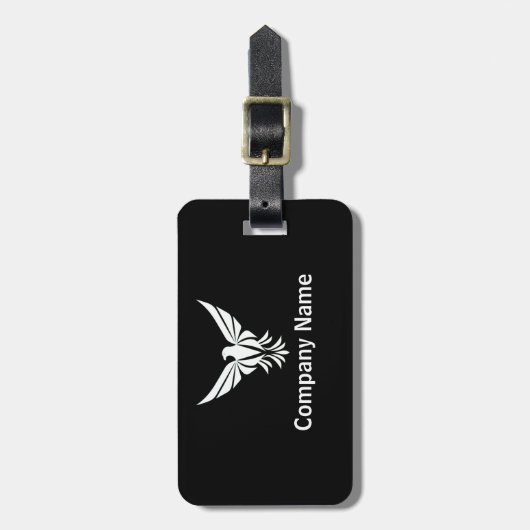 Customizable Business ID Tag Bagagelabel (Voorkant verticaal)