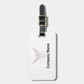 Customizable Business ID Tag Bagagelabel (Voorkant verticaal)