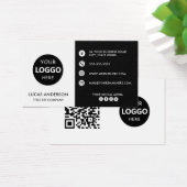 Customizable business logo website social media visitekaartje (Bureau)
