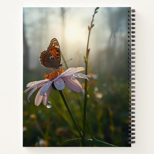 Customizable Butterfly Planner/Journal Notitieboek (Achterkant)