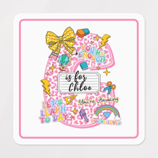 Customizable “C is for” Alphabet Art – Inspiration Labels (Design 1)