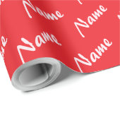 Customizable Cadeaupapier (Rol Hoek)