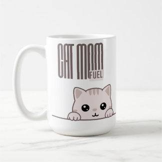 Customizable Cat Mom Fuel Koffiemok