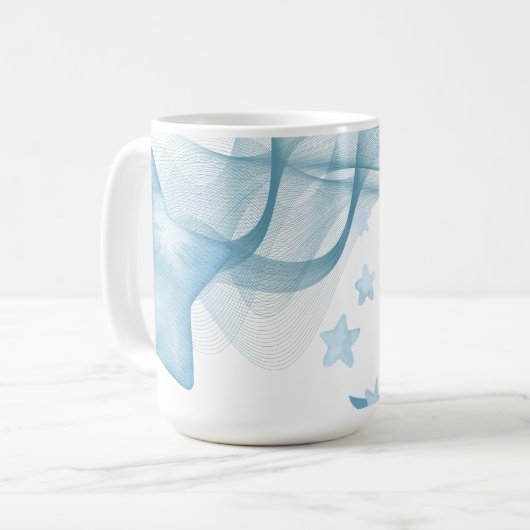 Customizable Ceramic Mug with Unique Design Koffiemok (Voorkant links)