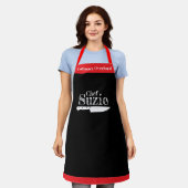 Customizable Chef Name Apron - Personalized! Schort (Gedragen)