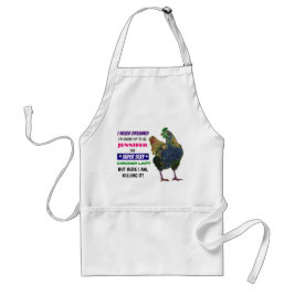 Customizable Chicken Lady - Standard Apron Standaard Schort