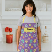 Customizable children's kitchen apron schort