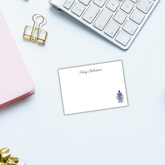 Customizable Chinoiserie Ginger Jar Notes