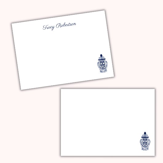 Customizable Chinoiserie Ginger Jar Post-it Notes