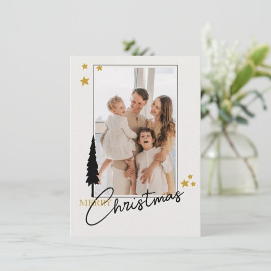 Customizable Christmas Card (Staand voorkant)