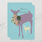 Customizable Christmas Card Feestdagenkaart (Voorkant / Achterkant)