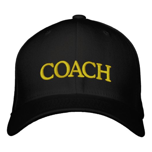 Customizable COACH Geborduurde Pet (Voorkant)