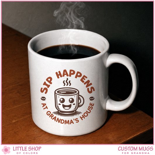 Customizable Coffee Mug for Grandma Koffiemok
