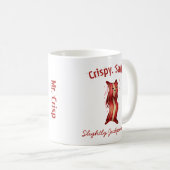 Customizable Cute Bacon Hand-Drawn Art Coffee Mug Koffiemok (Voorkant rechts)