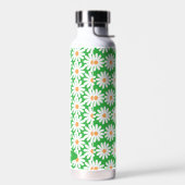 Customizable Daisy Pattern Insulated Water Bottle  Waterfles (Links)