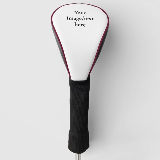 Customizable Design Template | Upload Your Own Art Golfheadcover (Voorkant)