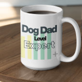Customizable Dog Dad Level Expert Koffiemok