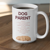 Customizable Dog Parent Definition Koffiemok