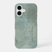 Customizable Earthy Elegant Phone Case iPhone 16 Hoesje (Achterkant)