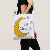 Customizable Eid Tote Bag with Crescent & Stars (Dichtbij)