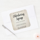 Customizable Elderberry Syrup Label ZEB_02 (Envelop)