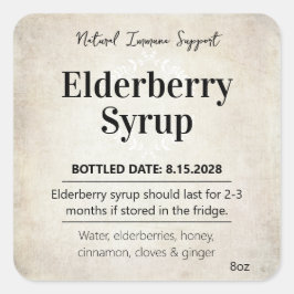 Customizable Elderberry Syrup Label ZEB_06b