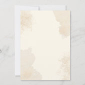 Customizable Elegant Calligraphy  Wedding  Kaart (Achterkant)