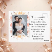 Customizable Elegant Wedding Invitation | Upload Y Briefkaart