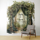  Customizable Enchanted Archway Wedding Backdrop Wandkleed (In situ)