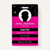 Customizable event badge ID (Voorkant)