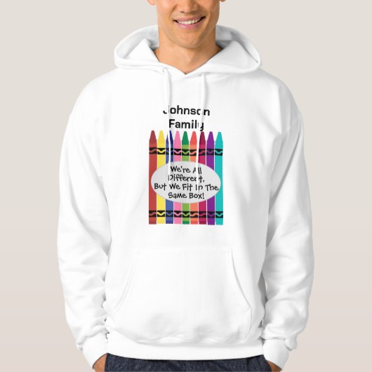 Customizable Family Reunion Hoodie Sweatshirt (Voorkant)