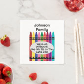 Customizable Family Reunion Napkins Servet (Insitu)