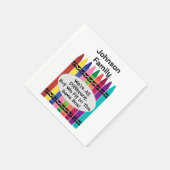 Customizable Family Reunion Napkins Servet (Hoek)