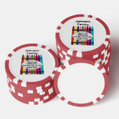 Customizable Family Reunion Poker Chips (Opstapeling)