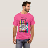 Customizable Family Reunion Tee Shirt (Voorkant volledig)