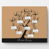 Customizable Family Tree Fotoplaat (Voorkant)
