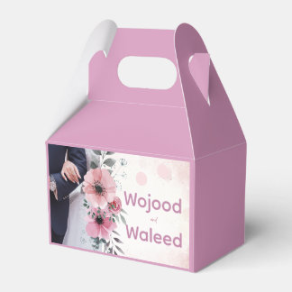 Customizable Favor Box | Editable Text Design Bedankdoosjes