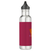 Customizable Fiona the Cat Stainless Steel Bottle Waterfles (Links)