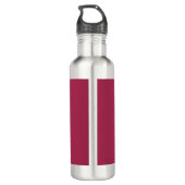 Customizable Fiona the Cat Stainless Steel Bottle Waterfles (Achterkant)