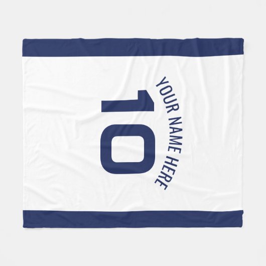 Customizable Fleece Deken (Voorkant (Horizontaal))