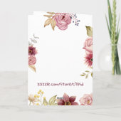 Customizable Funny Frenchie Easter Greeting Card Kaart (Achterkant)