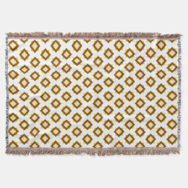 Customizable geometric shapes blanket deken