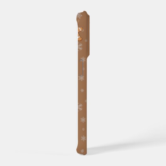 Customizable Gingerbread Man Phone Case  iPhone Hoesje (Rechterkant)