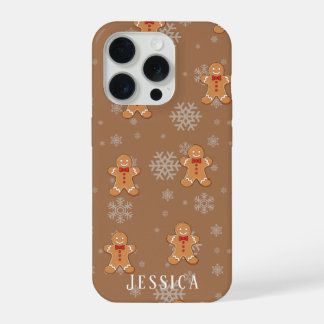 Customizable Gingerbread Man Phone Case  iPhone 15 Pro Case